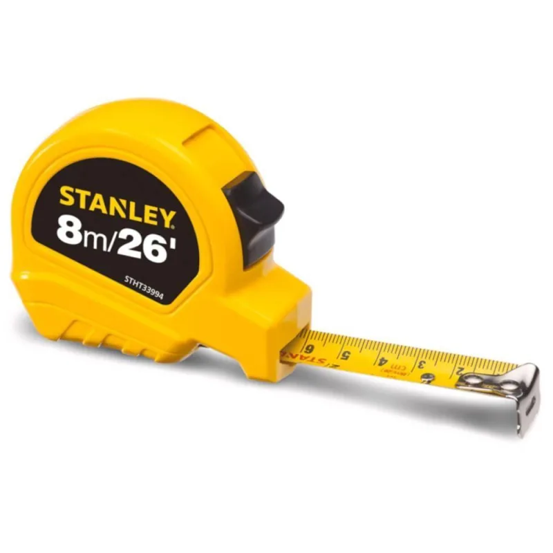 Trena Básica Com 8 Metros - Stht33994-840 - Stanley - Stanley - Ferramentas