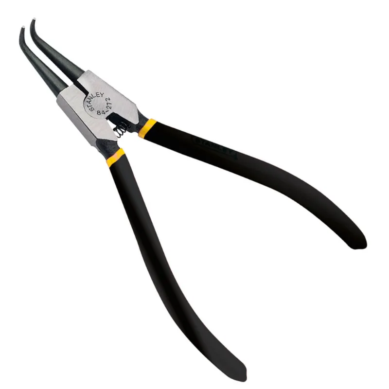 Alicate Anéis Externo Bico Curvo 7" Stanley 84-272 LA 84-272LA