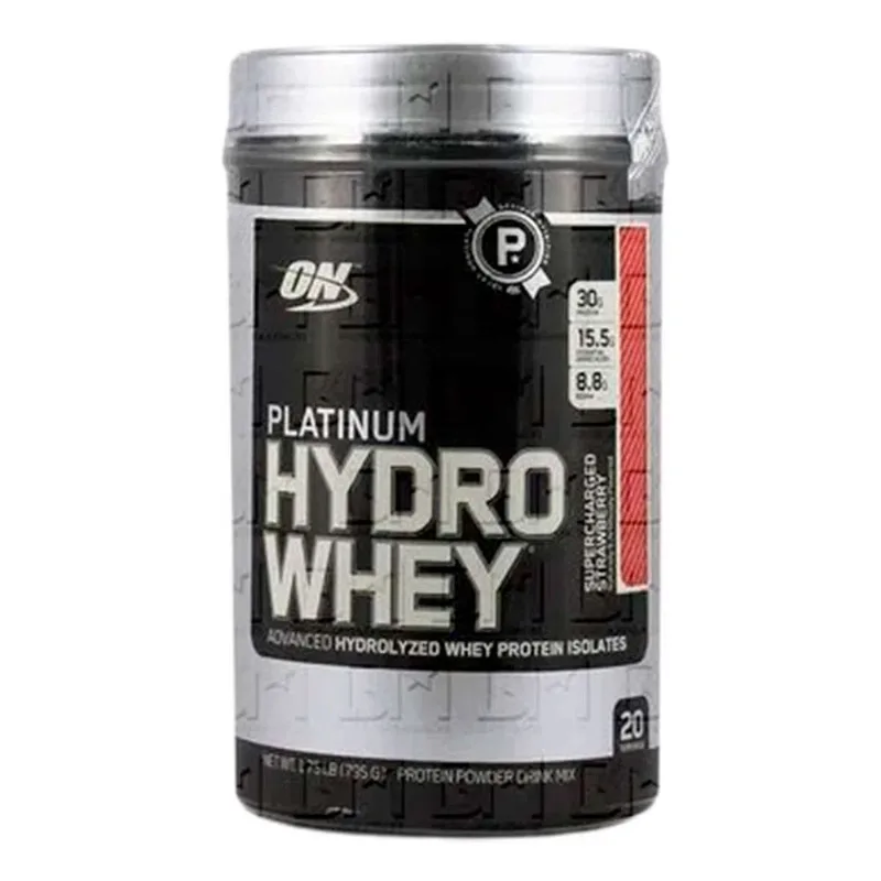 Platinum Hydro Whey 1.7lb - Optimum Nutrition Platinum Hydro Whey 1.7lb morango - Optimum Nutrition