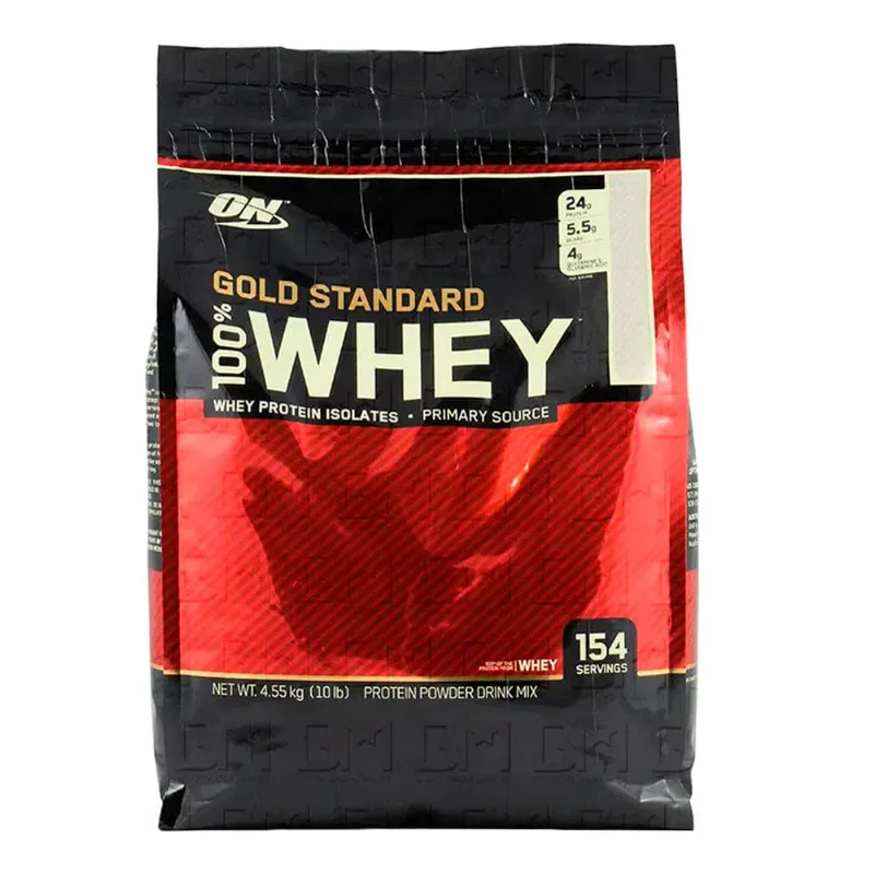 100% Whey Gold Standard 10lbs chocolate - Optimum Nutrition 100% Whey Gold Standard 10lbs rocky road chocolate com nozes - Optimum Nutrition