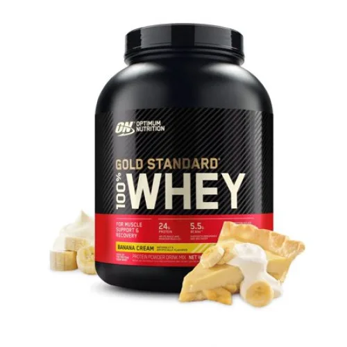 100 Whey Gold Standard Banana Cream 5 Lb - OPTIMUM NUTRITION