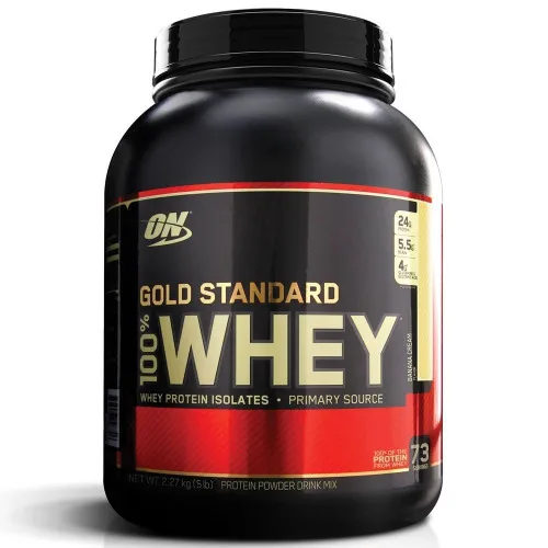 Whey Gold Standard Double Banana Cream 5 Lbs On - LBS