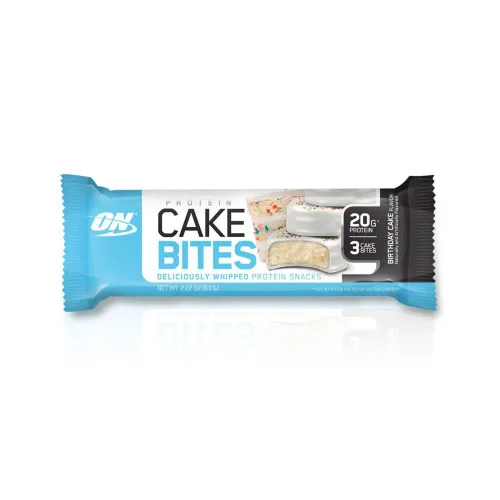 Cake Bites Red Velvet 62g Optmun Nutrition - OPTIMUM NUTRITION - Mercearia
