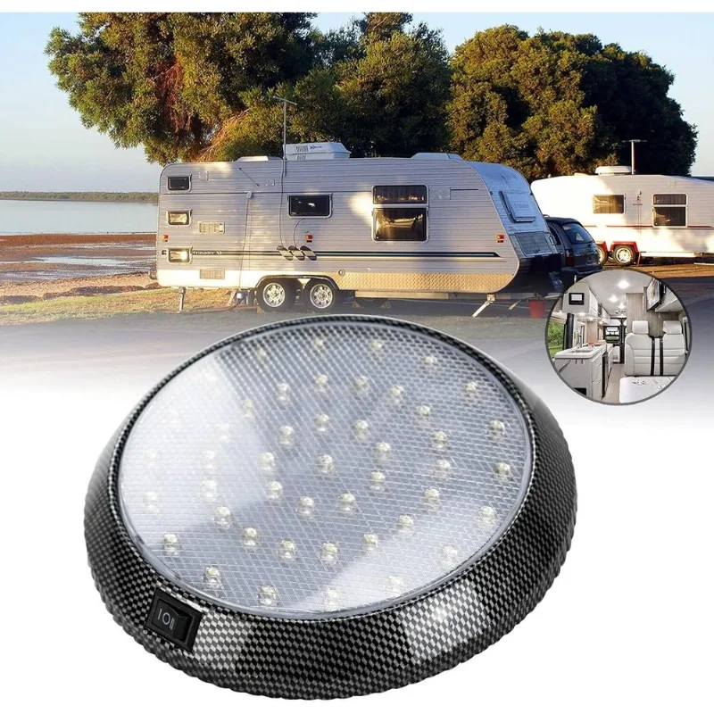 Rv Interior Light, 12v Led Ceiling Dome Roof Light