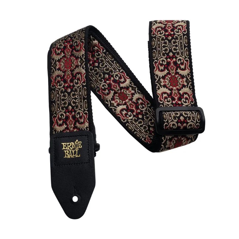 Correia Ernie Ball Persian Gold Jacquard P04167 para Guitarra, Violão ou Baixo