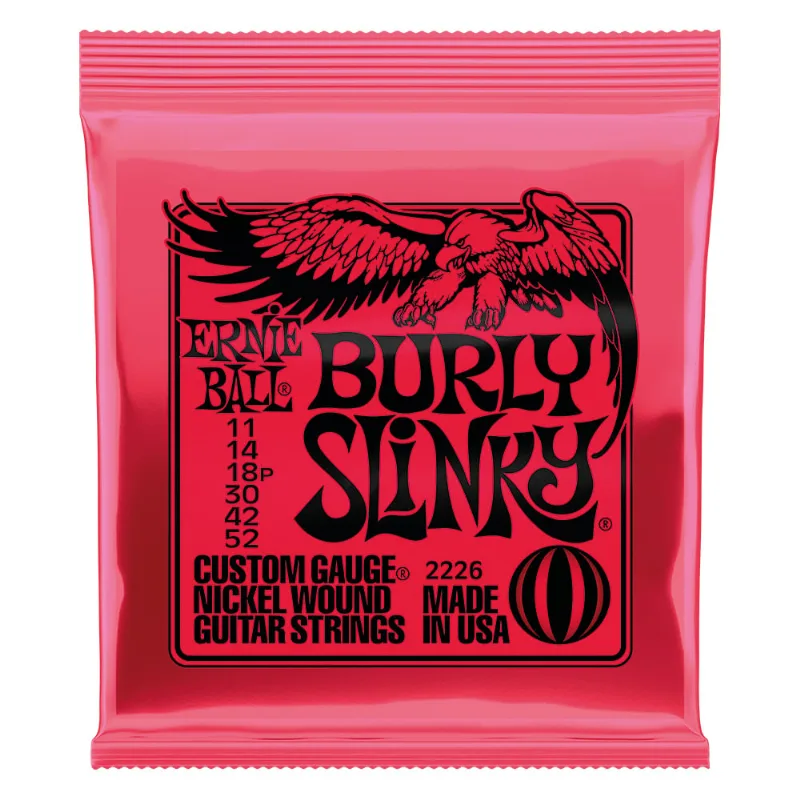Corda Ernie Ball 011 Burly Slinky Níquel para Guitarra