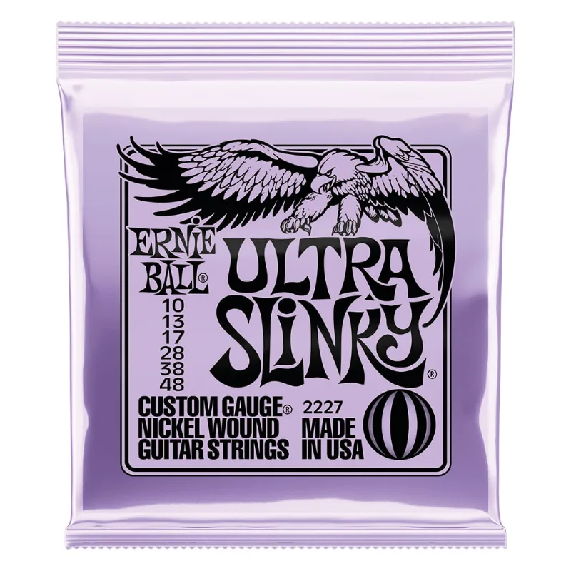Corda Ernie Ball 010 Ultra Slinky Níquel para Guitarra