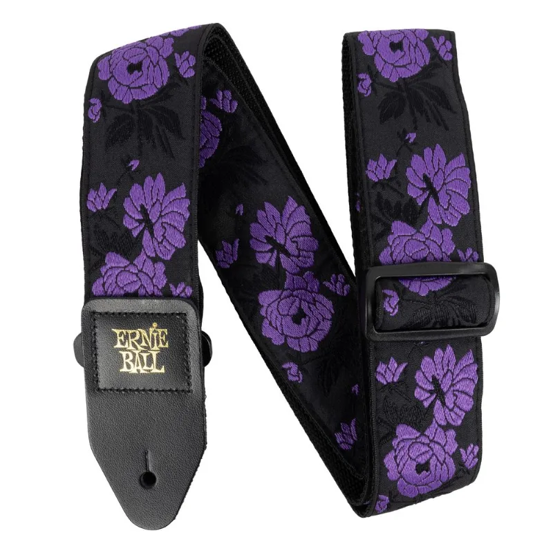 Correia Ernie Ball Jacquard Lavender Rose P05359 para Guitarra, Violão ou Baixo Correia Ernie Ball Jacquard Pleasant Phesant P05360 para Guitarra, Violão ou Baixo