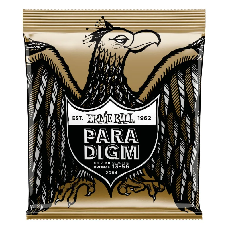 Corda Ernie Ball 013 Paradigm 80/20 Bronze para Violão Aço