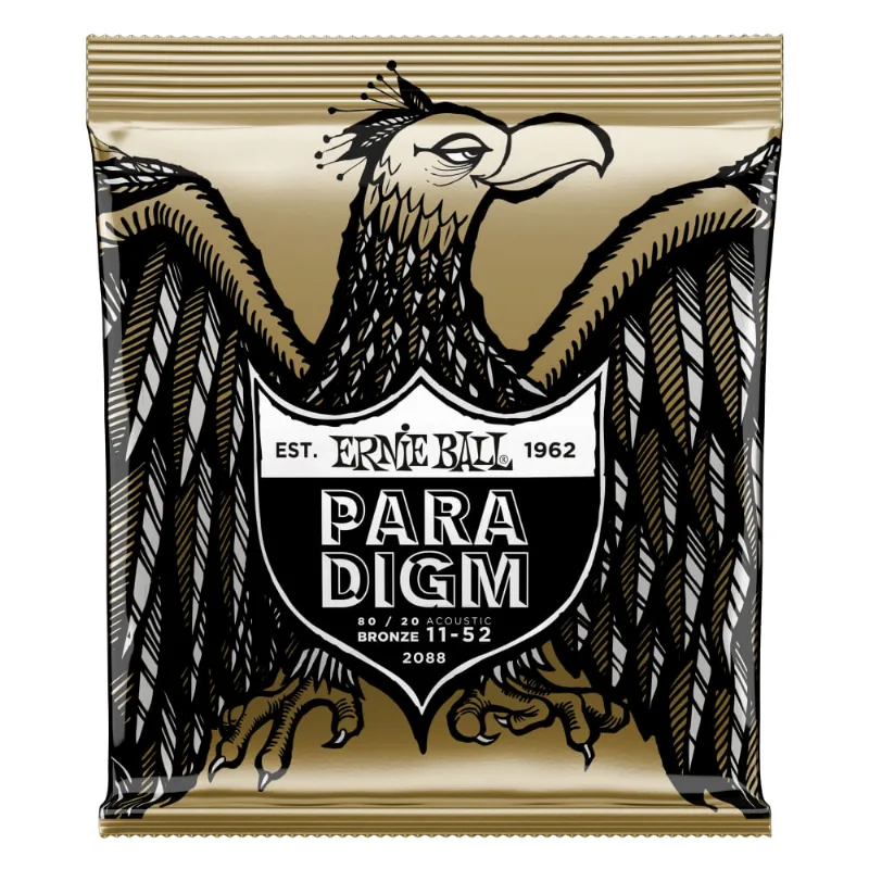Corda Ernie Ball 011 Paradigm 80/20 Bronze para Violão Aço