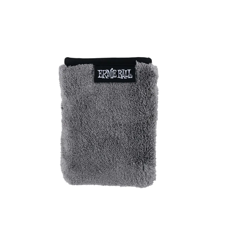 Flanela Ernie Ball Ultra Plush de Microfibra para Limpeza de Instrumentos