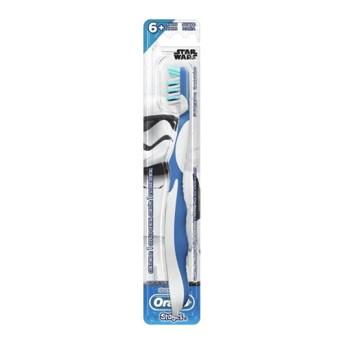 Escova Dental Infantil Macia E Suave Pro Saúde Stages Star Wars Oral B - ORAL-B - Higiene E Beleza