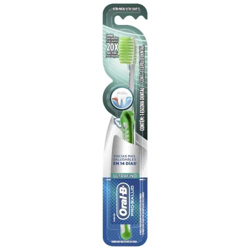 Escova Dental Ultra Suave E Macia Pro Saúde Ultrafino Oral B - ORAL-B - Higiene E Beleza
