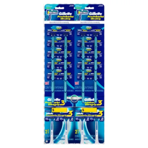 Aparelhos Descartáveis Ultragrip Gillette E 4 Prestobarba Ultragrip3 Gillete - GILLETE