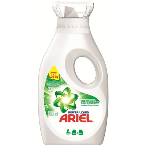 Sabão Em Líquido Ariel 630ml - ARIEL - Limpeza