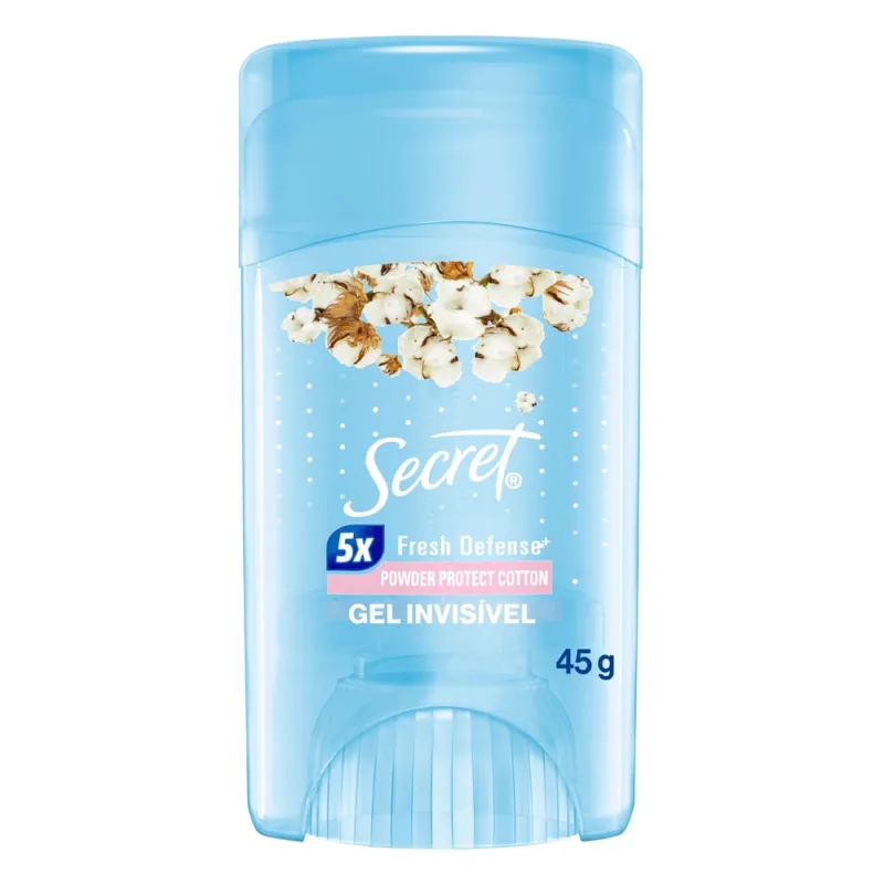 DEO GEL SECRET 45g COTTON - Secret - Higiene