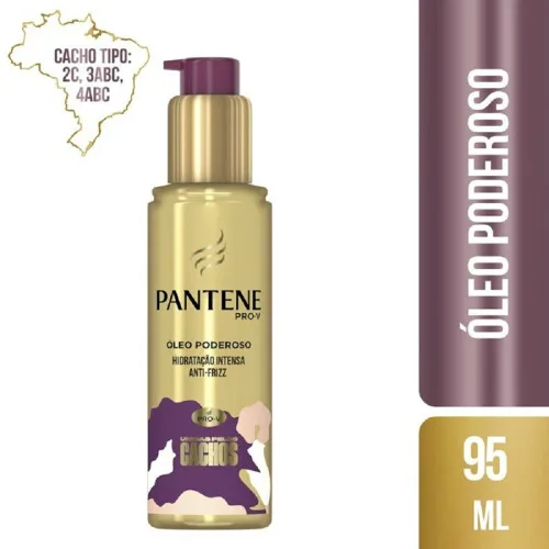 ÓLEO CAPILAR PANTENE UNIDAS PELOS CACHOS 95ML - PANTENE