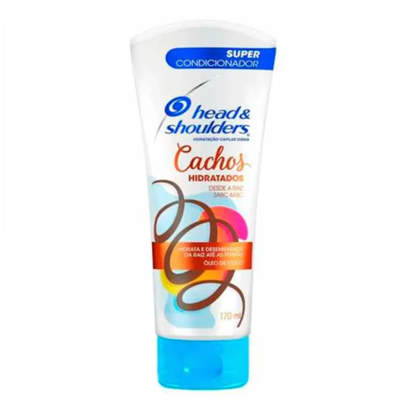 Condicionador Head&Shoulders Cachos Hidratados 170ml - Head e Shoulders - Condicionador