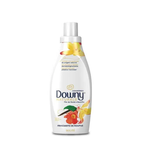 AMACIANTE DE ROUPA CONCENTRADO FLOR DE ROMÃ E BAUNILHA DOWNY NATURALS 900ML - DOWNY