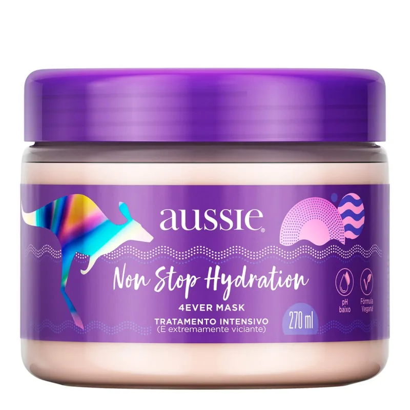 Máscara Capilar Aussie Non Stop Hydration 270ml - Aussie