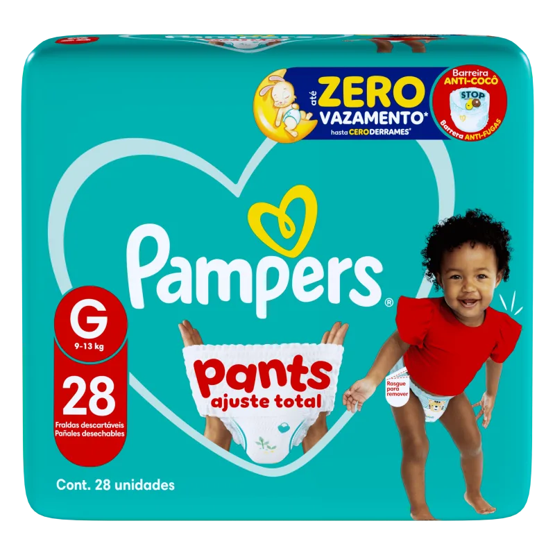 FR PAMPERS PANTS MEGA G 28UN - Pampers - Bebês E Higiene Infantil