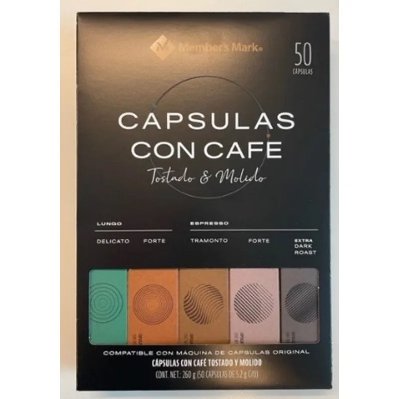 Cápsulas Members 5 Blends com 50