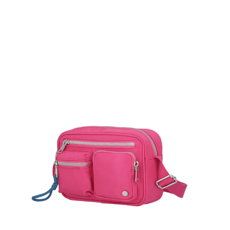 Bolsa Transversal Hazel Xtream by Samsonite Fucsia