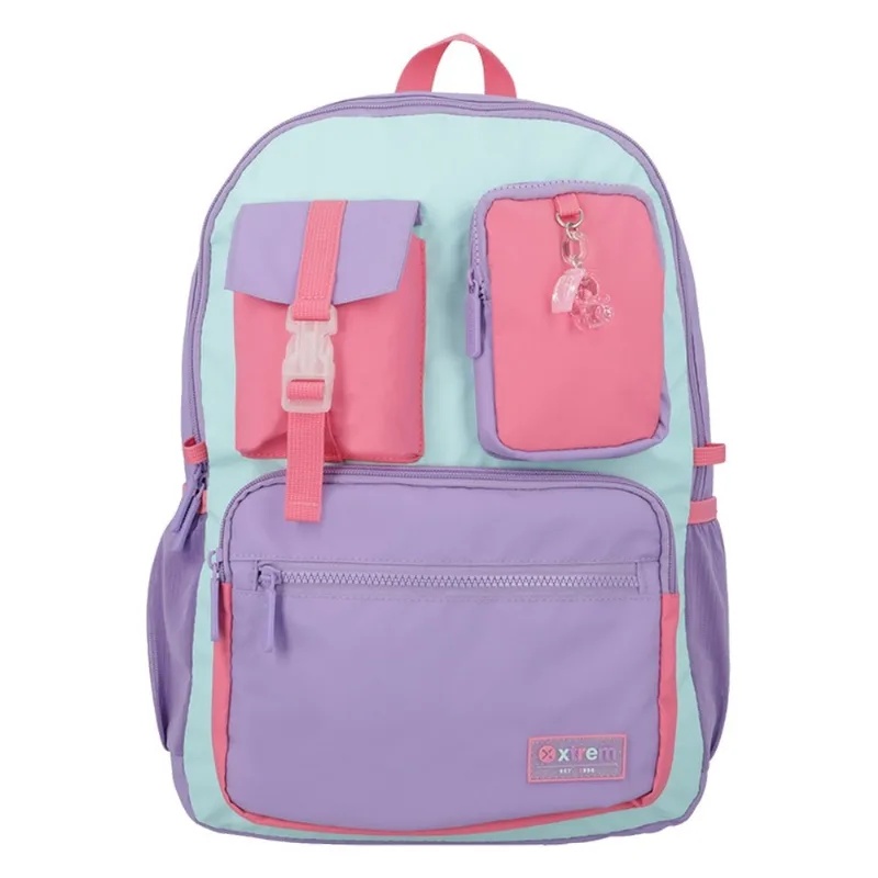 Mochila para Notebook Xtrem Lilás e Verde 15105015821U