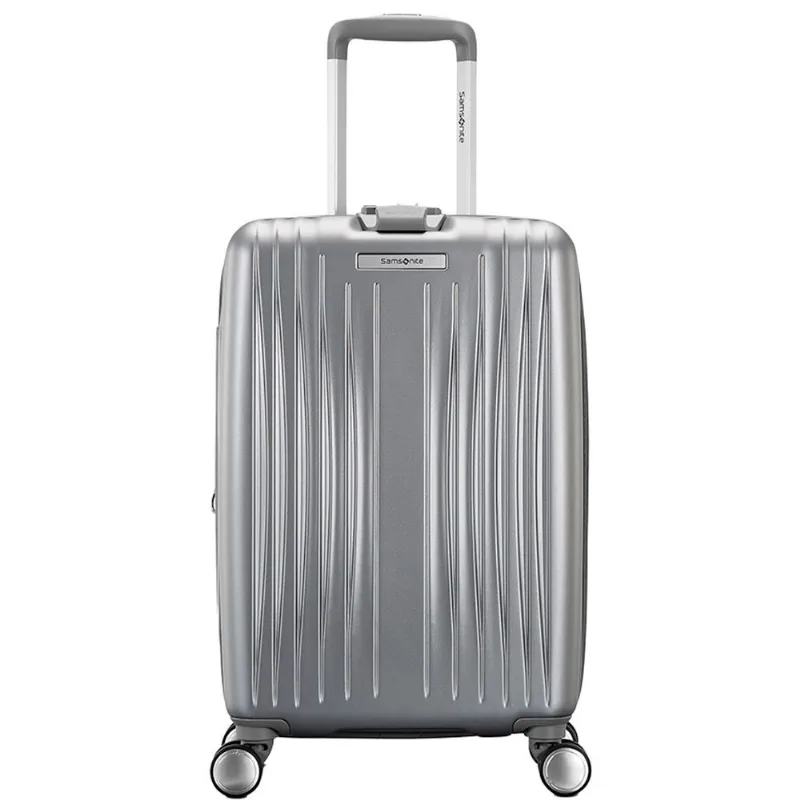 Mala Para Viagem Samsonite Quartz Hardside Spinner Tamanho P Prata 15334540521U
