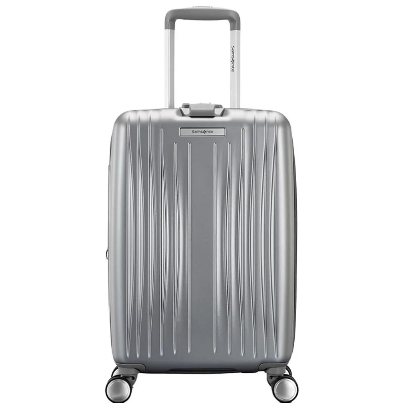 Mala Para Viagem Samsonite Quartz Hardside Spinner Tamanho M Prata 15334740521U