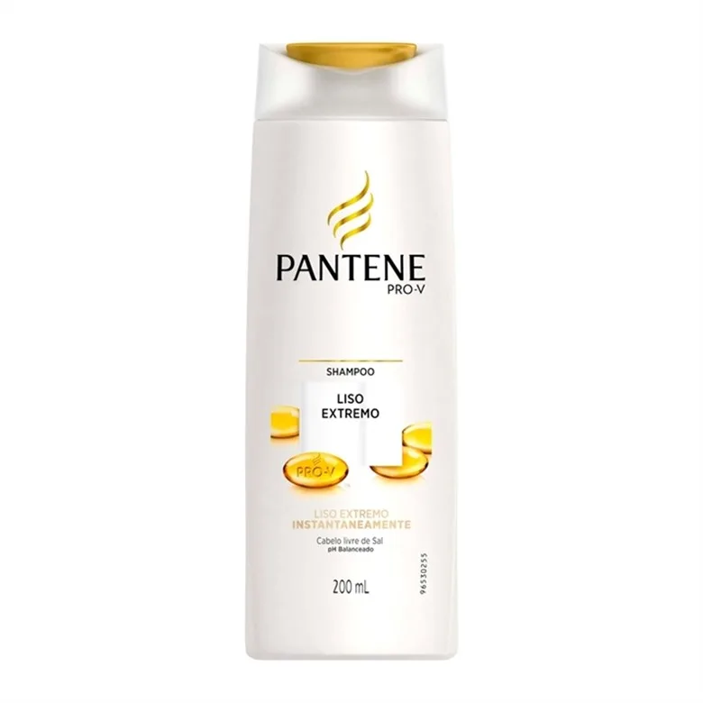 Shampoo Pantene Liso Extremo Frasco 200ml - PANTENE - Higiene E Beleza