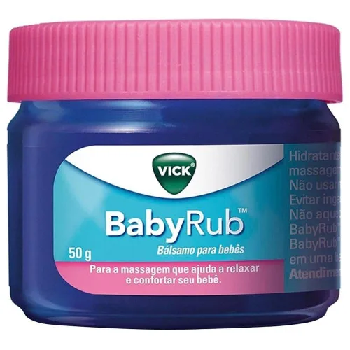 Vick Babyrub Pote 50g - VICK - Farmácia