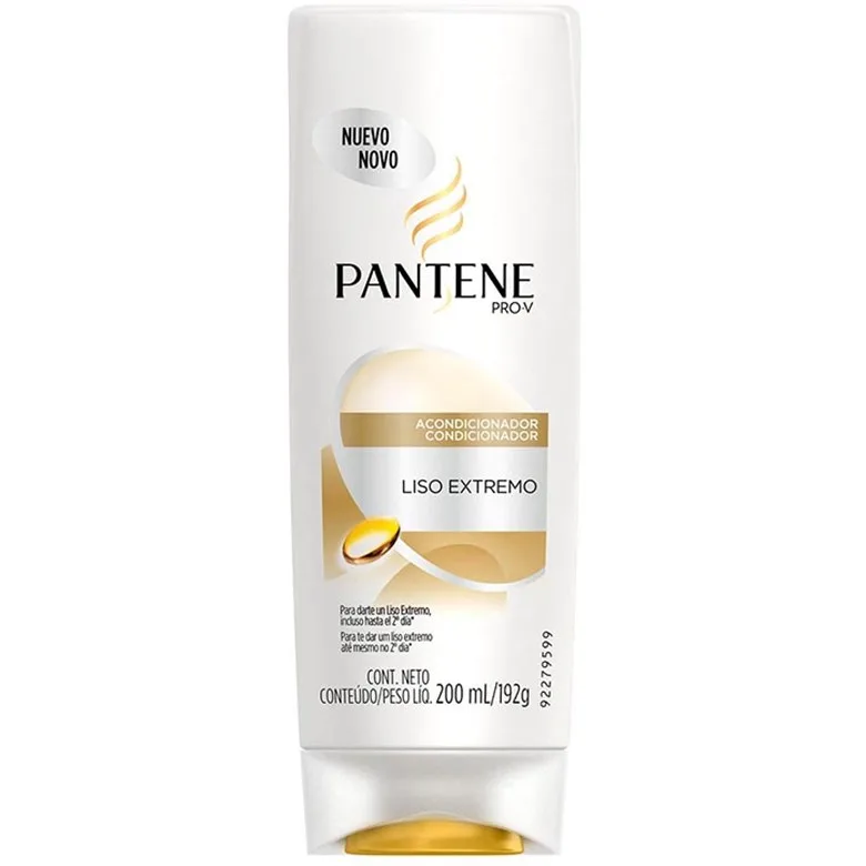 Condicionador Pantene Liso Extremo Frasco 200ml - PANTENE - Higiene E Beleza