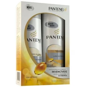 Kit Shampoo E Condicionador Pantene Pro V Liso Extremo - PANTENE - Higiene E Beleza