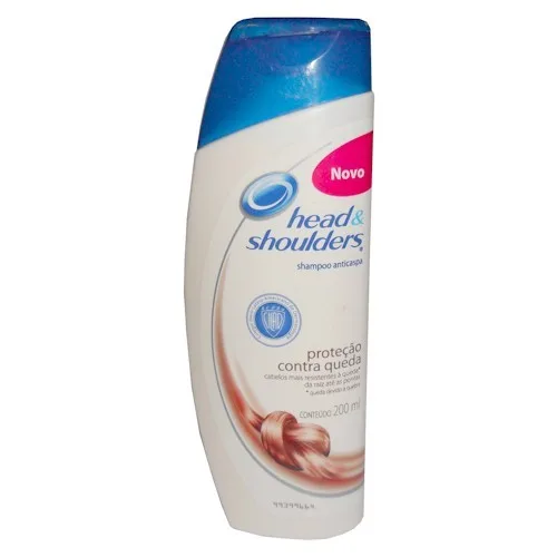 Shampoo Anticaspa Proteção Contra Queda Head Shoulders 200ml - HEAD & SHOULDERS - Higiene E Beleza