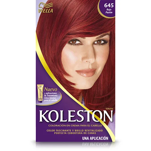 Coloração Koleston Kit 645 Vermelho Paixão Wella - WELLA
