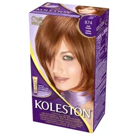 Coloração Koleston Kit 874 Avelã Tentação Wella - KOLESTON - Higiene E Beleza