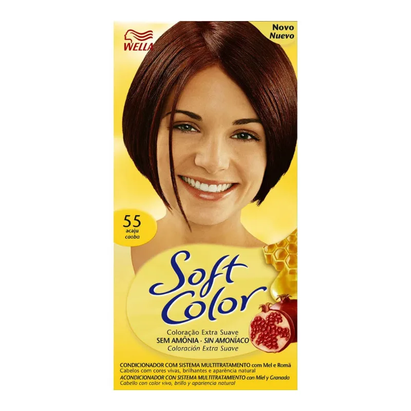 Tintura Soft Color Wella 55 Acaju