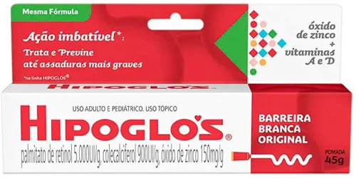 Pomada Hipoglos 45 Gr - HIPOGLÓS - Higiene E Beleza