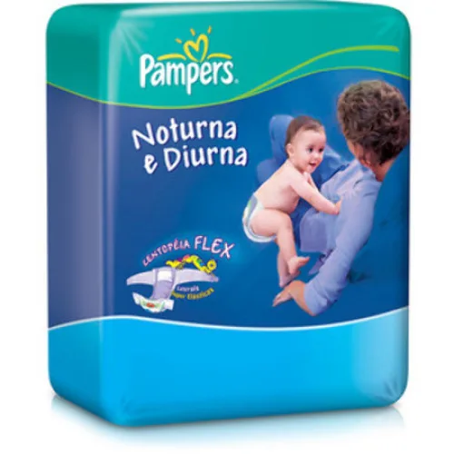 Pampers Noturna E Diurna Xg Descartável 8 Unidades - PAMPERS - Bebê