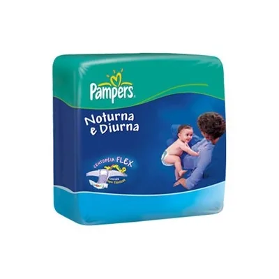 Fraldas Pampers Noturna E Diurna M - PAMPERS - Bebê