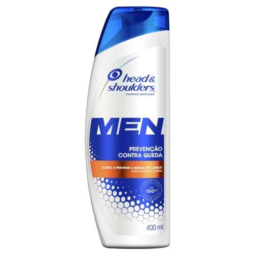 Shampoo Anticaspa Prevenção Contra Queda Head Shoulders Men Frasco 400ml - HEAD SHOULDERS