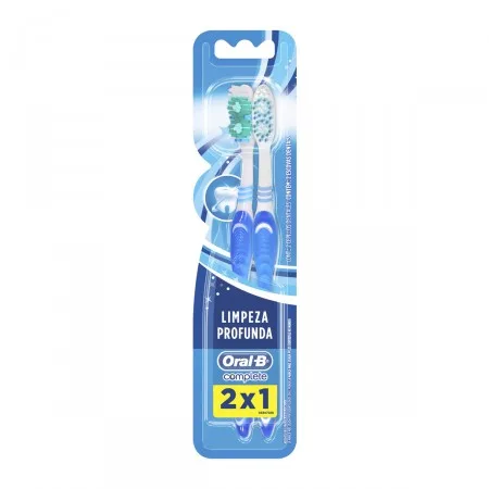 Escova Complete 40 Macia Lev/2 Pa Oral B - ORAL B - Higiene E Beleza