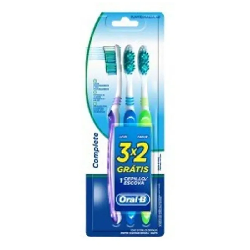Oral B Complete Leve 3 Pague 2 Macia - LEVE - Higiene E Beleza