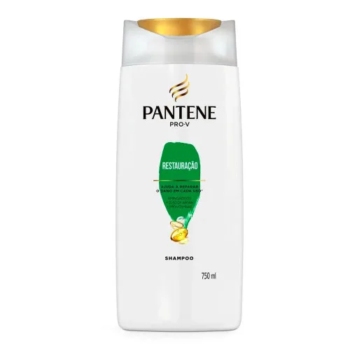 Shampoo Restauração Pantene Pro V 750ml - PANTENE - Higiene E Beleza