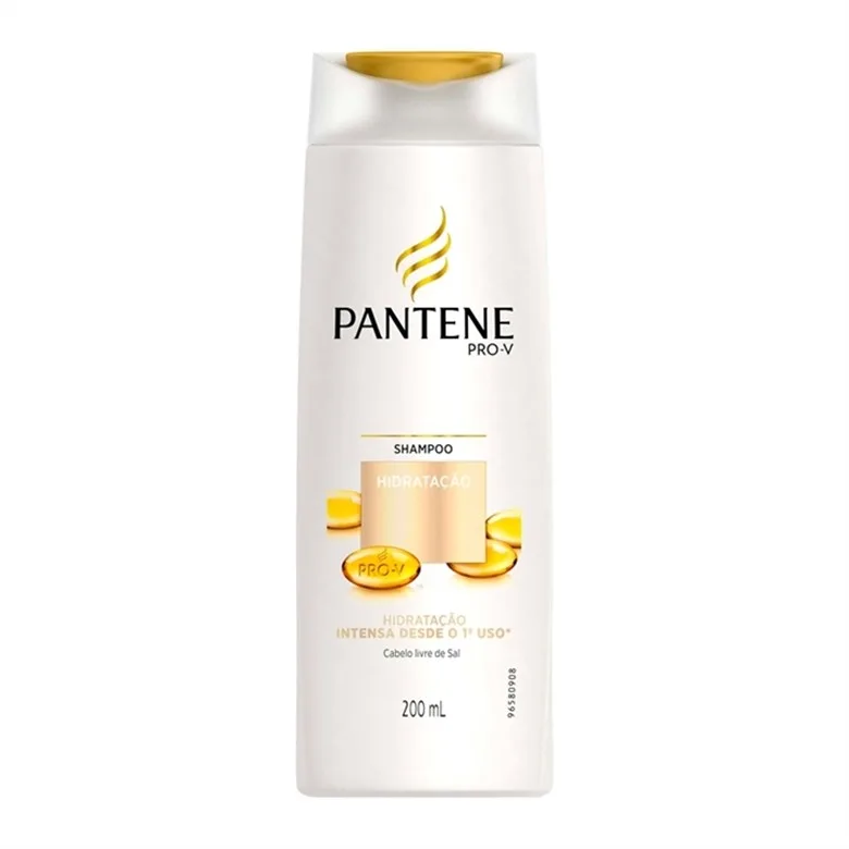Shampoo Hidratação Pantene Pro V Frasco 200ml - PANTENE - Higiene E Beleza