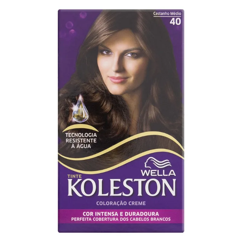 Coloração Koleston Castanho Médio 40 55g