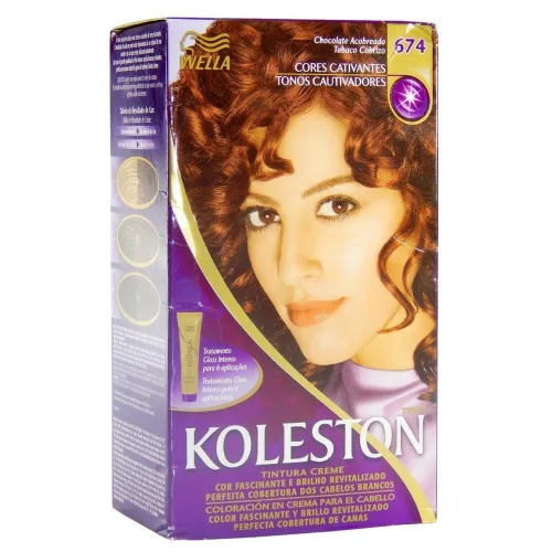 T.koleston Kit 674 Choc.acobreado - VIZIR - Higiene E Beleza