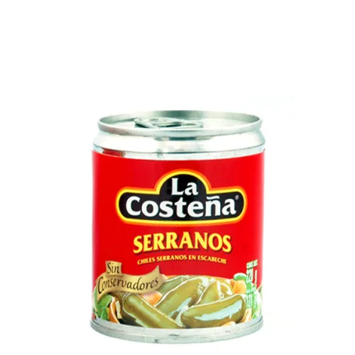 Pimenta Serranos La Costena 220g - Mercearia