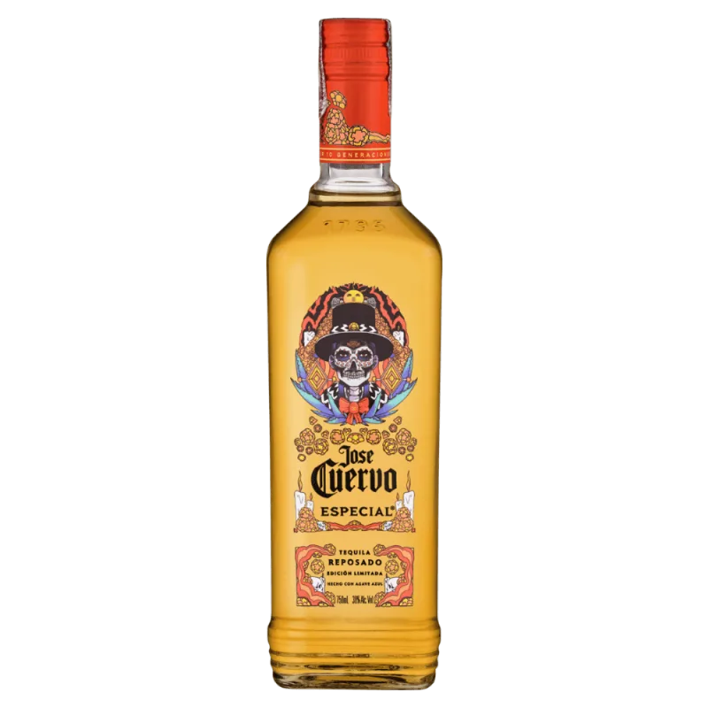 Tequila Reposado Calavera Jose Cuervo Especial Garrafa 750ml Edição Limitada